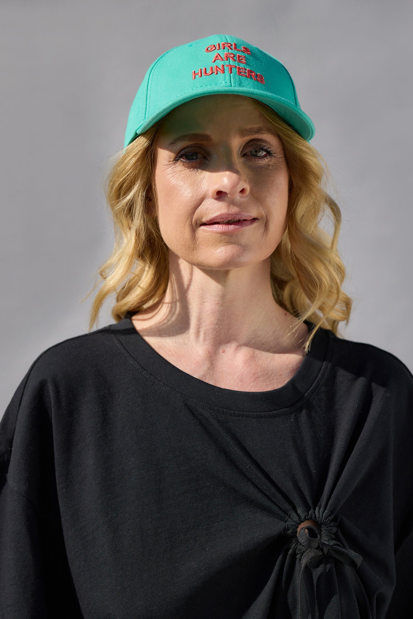 GIRLS ARE HUNTERS Baseball Cap Turquiose