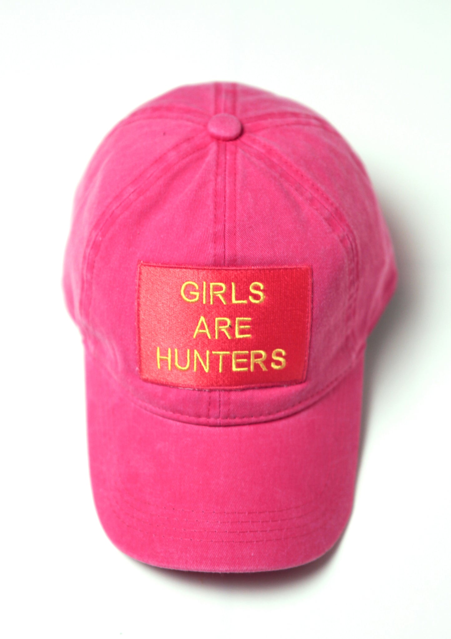 GIRLS ARE HUNTERS Baseball Cap Pink