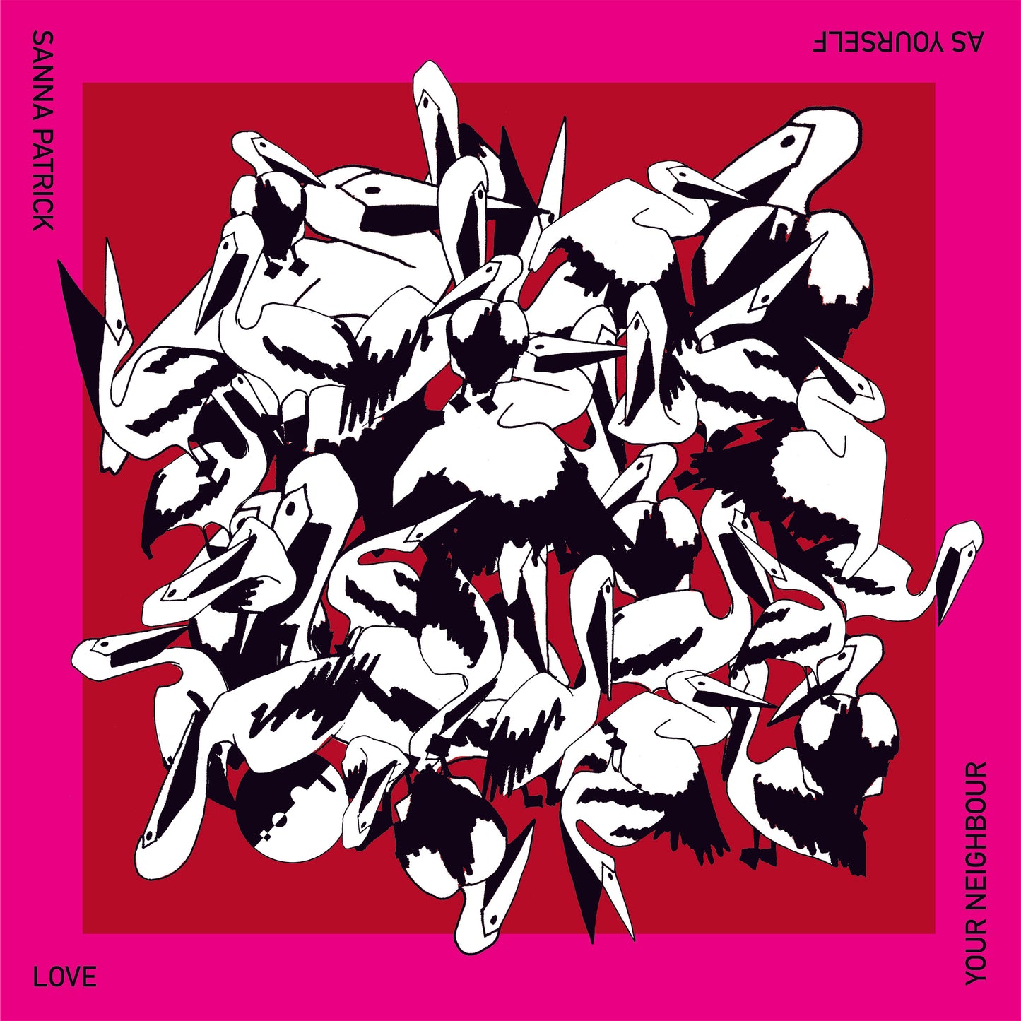 LOVE YOUR NEIGHBOUR AS YOURSELF  Foulard 01