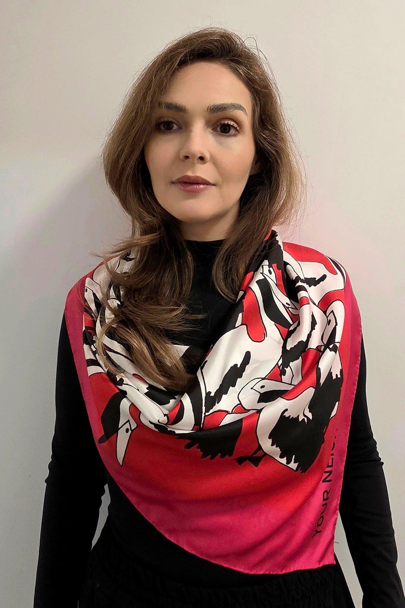 LOVE YOUR NEIGHBOUR AS YOURSELF Foulard 01