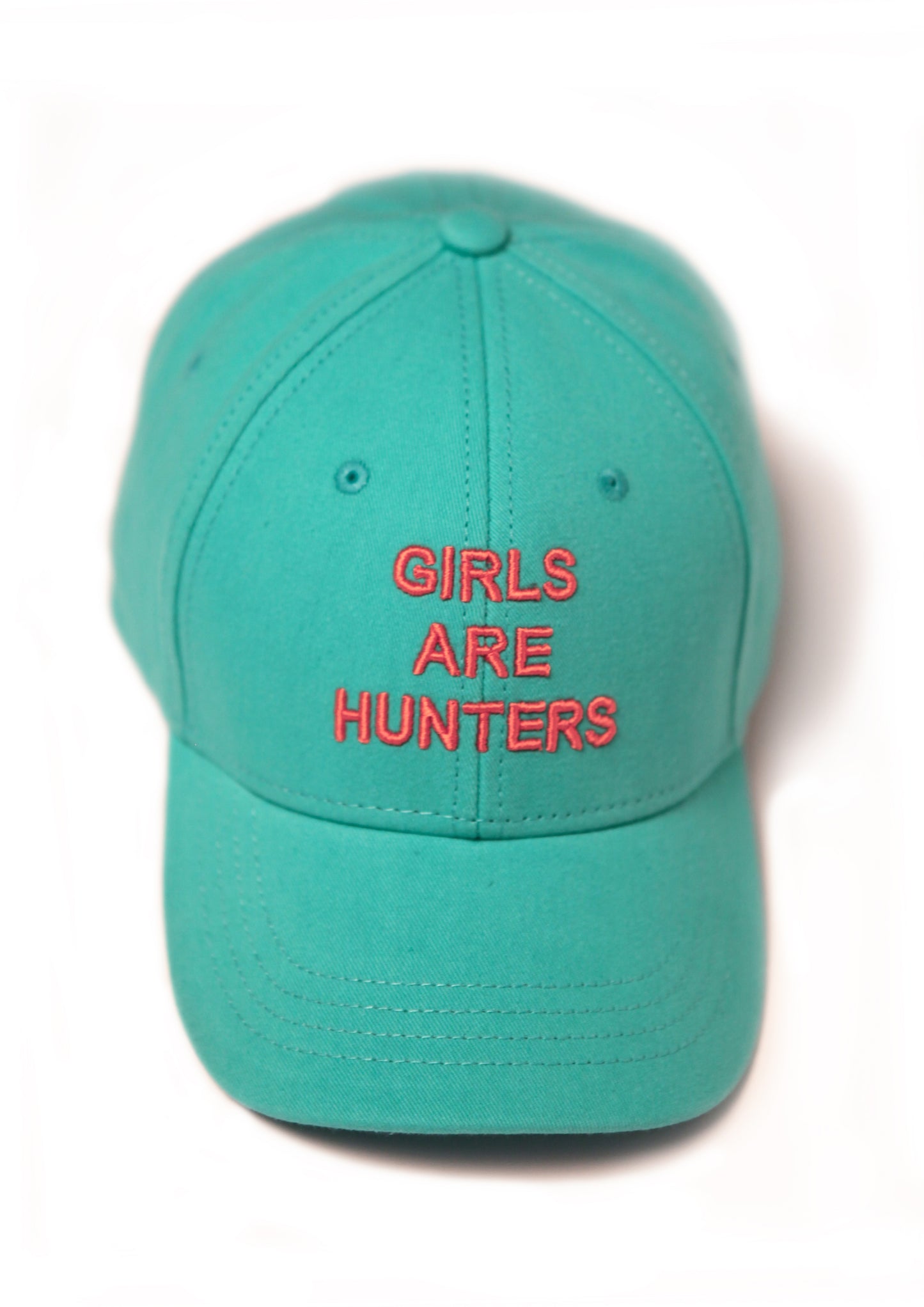 GIRLS ARE HUNTERS Baseball Cap Turquiose