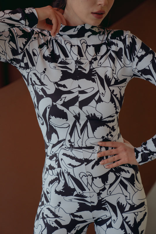 LOVE YOUR NEIGHBOUR AS YOURSELF Catsuit 01